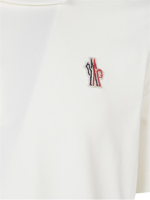 Polo shirt with logo patch MONCLER GRENOBLE | L10978A0000489AVZ034